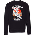 Crane Beauty sweatshirt met rugprint