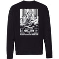 Cyber Racer sweatshirt met rugprint