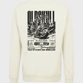 Cyber Racer sweatshirt met rugprint